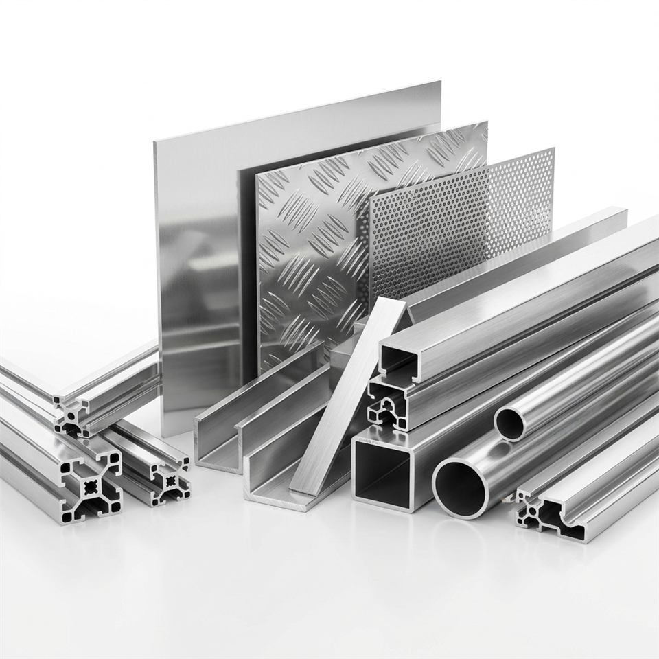 High-Performance 6061 Aluminum Alloy Structural Extrusion Profile