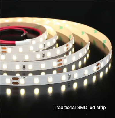 Ultra-Bright Dot-free COB LED Strip Light (Flexible, High Density)